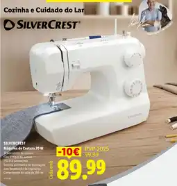Lidl Máquina de Costura Silvercrest 70 W promoção