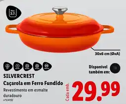 Lidl Silvercrest Caçarola em Ferro Fundido promoção