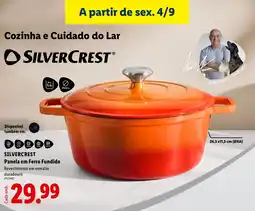 Lidl PANELA EM FERRO FUNDIDO SILVERCREST promoção