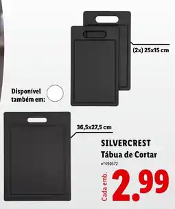 Lidl silvercrest tábua de cortar promoção