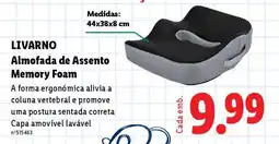 Lidl LIVARNO Almofada de Assento Memory Foam promoção
