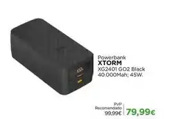 El Corte Inglés Xtorm - powerbank xg240lgo2 black 40.000mah: 45w promoção