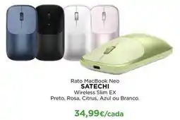 El Corte Inglés Satechi - rato macbook neo promoção