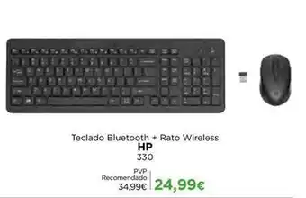 Hp - teclado bluetooth + rato wireless