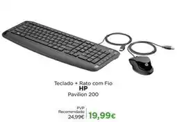 El Corte Inglés Hp - teclado + rato com fio promoção