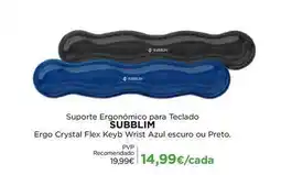 El Corte Inglés Subblim - suporte ergonomico para teclado promoção