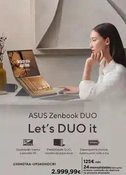 El Corte Inglés Asus - zenbook duo promoção