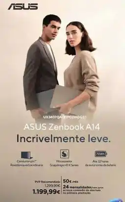 El Corte Inglés Asus - zenbook a14 promoção