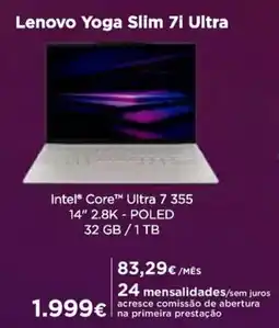El Corte Inglés Lenovo Yoga Slim 7i Ultra promoção