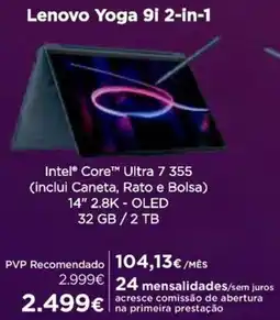 El Corte Inglés Lenovo Yoga 9i 2-in-1 promoção