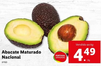 Lidl Abacate Maturado Nacional promoção