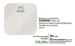 El Corte Inglés Balança inteligente garmin index s2 promoção