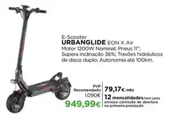 El Corte Inglés e-scooter urbanglide eon x air promoção