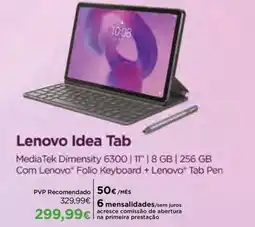 El Corte Inglés lenovo idea tab promoção