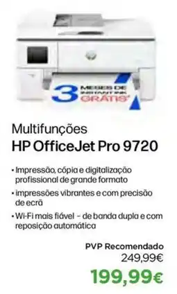 El Corte Inglés Multifunções hp officejet pro 9720 promoção
