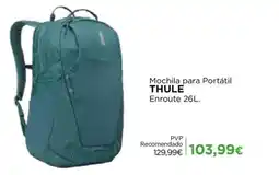 El Corte Inglés mochila para portátil thule enroute 26l promoção