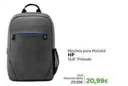 El Corte Inglés Mochila para portátil hp 15,6" prelude promoção