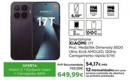 El Corte Inglés smartphone xiaomi 17t promoção