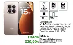 El Corte Inglés smartphone xiaomi redmi note 15 pro 5g promoção