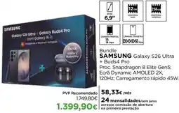 El Corte Inglés samsung galaxy s26 ultra com galaxy buds4 pro promoção