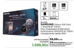 El Corte Inglés Bundle Samsung Galaxy S26 Ultra + Watch Bt 44 mm promoção