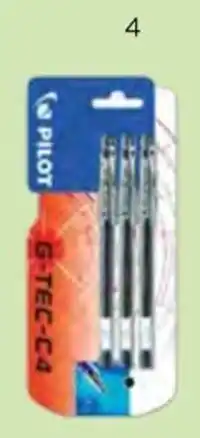 El Corte Inglés Pilot Pack 3 Esferograficas Gel G-Tec-C4 promoção