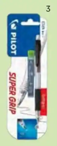 El Corte Inglés Pilot Lapiseira Super Grip com Recargas HB promoção