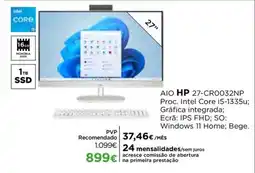 El Corte Inglés AIO Hp 27-CR0032NP promoção