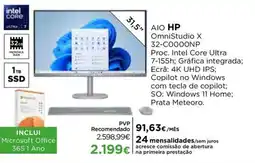 El Corte Inglés aio hp omnistudio x promoção
