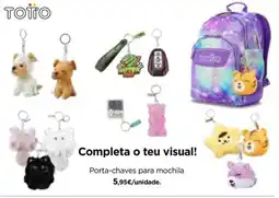 El Corte Inglés Totto Porta-Chaves Para Mochila promoção