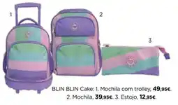 El Corte Inglés blin blin cake: 1. mochila com trolley promoção