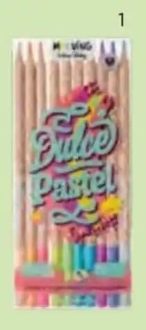 El Corte Inglés Pack de 10 Lapis Dulce Pastel promoção