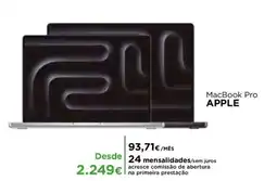 El Corte Inglés MacBook Pro Apple promoção