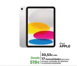 El Corte Inglés iPad Apple promoção