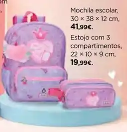El Corte Inglés Mochila escolar promoção