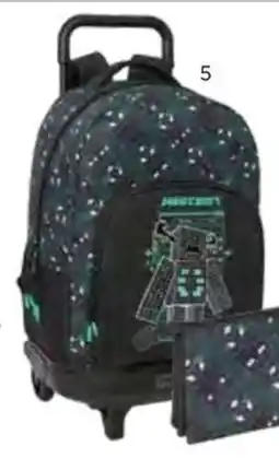 El Corte Inglés Mochila Grande Compacta Com Trolley promoção