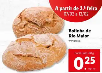 Lidl Bolinhas de Rio Maior 80g promoção
