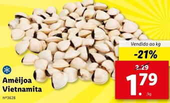 Lidl Amêijoa Vietnamita promoção