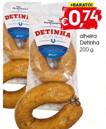 Bolama Alheira Detinha 200g promoção