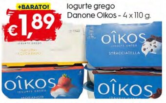 Bolama Iogurte Grego Danone Oikos 4x110g promoção