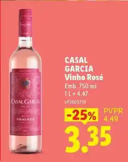 Lidl Casal Garcia Vinho Rosé promoção