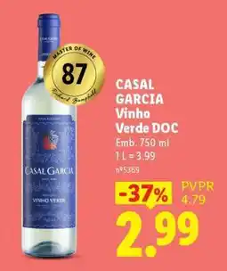 Lidl CASAL GARCIA Vinho Verde DOC promoção