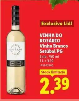 Lidl VINHA DO ROSÁRIO promoção