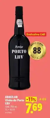 Lidl Armilar Vinho do Porto LBV promoção