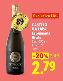 Lidl Castelo da Lapa Espumante Bruto promoção