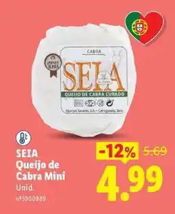 Lidl SEIA Queijo de Cabra Mini promoção