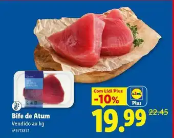 Lidl Bife de Atum promoção