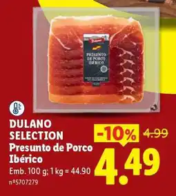 Lidl DULANO SELECTION promoção