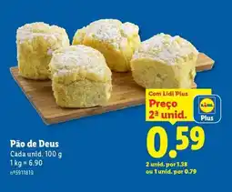 Lidl Pão de Deus promoção