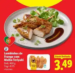 Lidl Lombinhos de Frango com Molho Teriyaki promoção